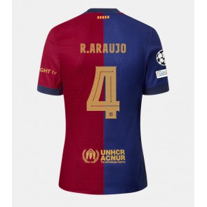 Barcelona Ronald Araujo #4 Hjemmebanetrøje 2024-25 Kort ærmer